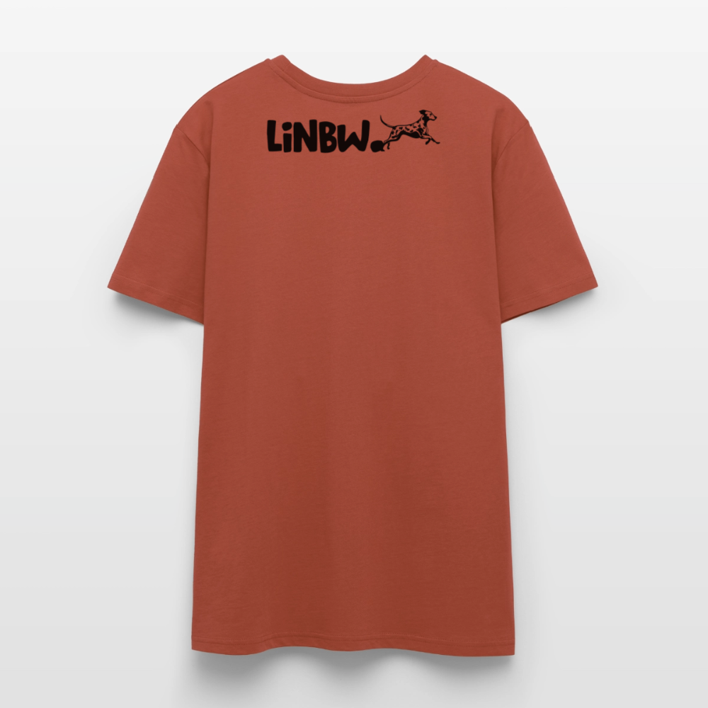 Life is not just black and white Unisex T-Shirt Premium Black Edition - Terrakotta