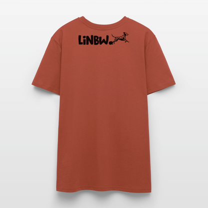 Life is not just black and white Unisex T-Shirt Premium Black Edition - Terrakotta