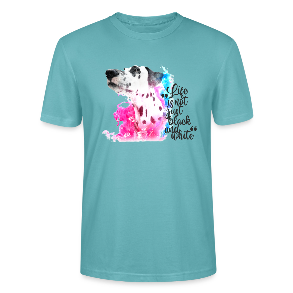 Boa's Unisex T-Shirt Premium Splash Black Edition Life is not just black and white - LiNBW.