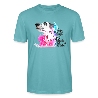 Boa's Unisex T-Shirt Premium Splash Black Edition Life is not just black and white - LiNBW.