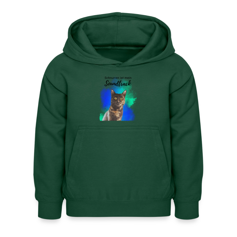 Nala's Hoodie Schnurren ist mein Soundtrack Black Edition - LiNBW.