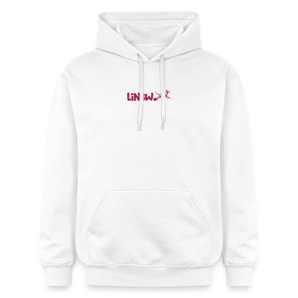 LiNBW. Crew Hoodie Pink Edition Life is not just black and white - Weiß