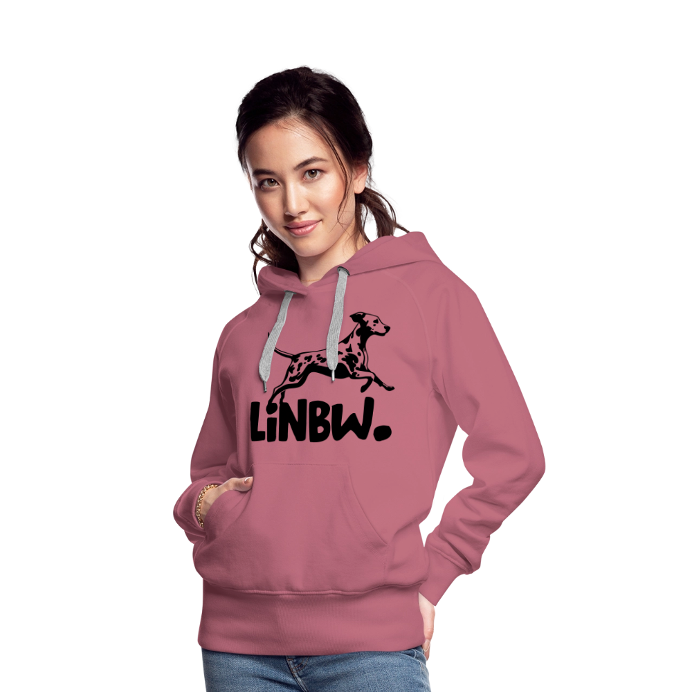 LiNBW. Hoodie Black Edition - Malve