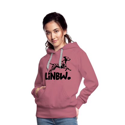 LiNBW. Hoodie Black Edition - Malve