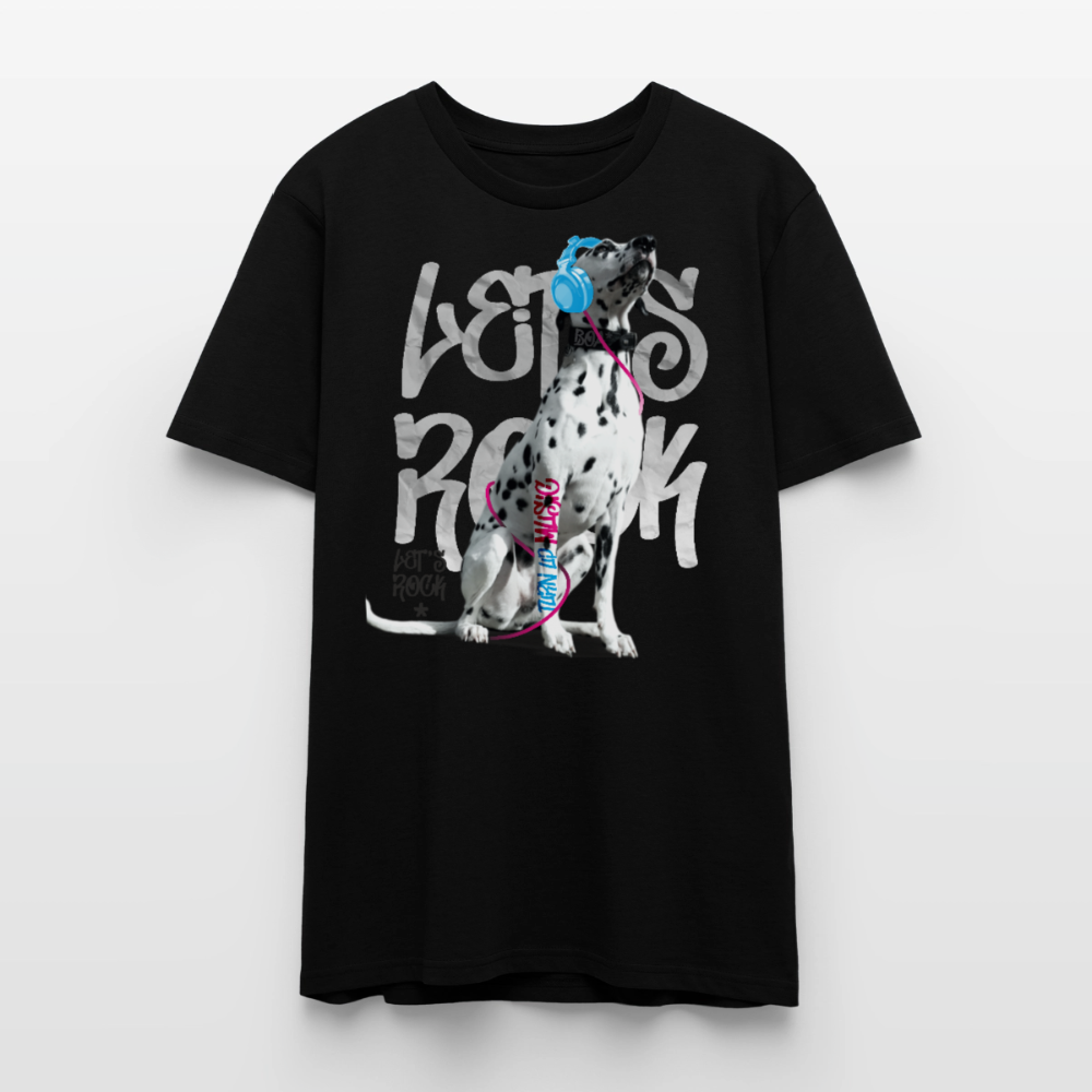 Boa's Unisex T-Shirt Premium Let's Rock - Schwarz