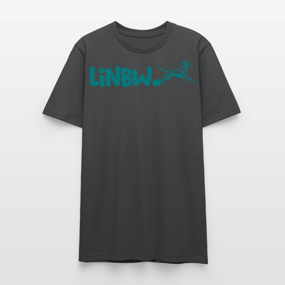 LiNBW. Unisex T-Shirt Premium Crew Blue Edition Life is not just black and white - LiNBW.