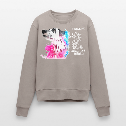 Boa's Pullover Splash Life is not just black and white Edition White - Taupe