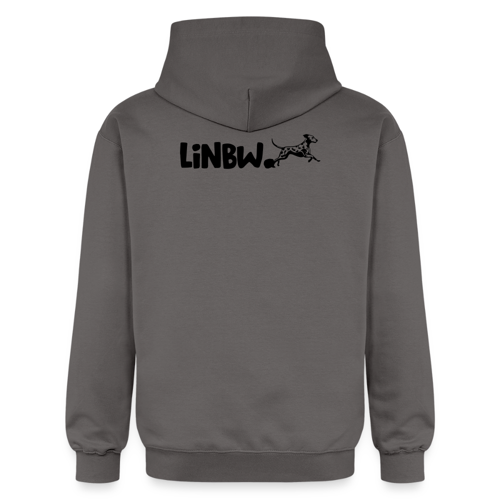 Life is not just black and white Hoodie Black Edition - Dunkelgrau