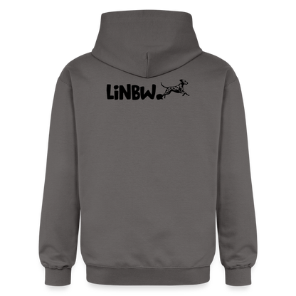 Life is not just black and white Hoodie Black Edition - Dunkelgrau