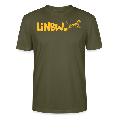 LiNBW. Unisex T-Shirt Premium Crew Yellow Edition Life is not just black and white - LiNBW.