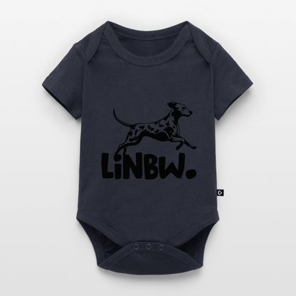 LiNBW. Kurzarm-Body Black Edition - Navy