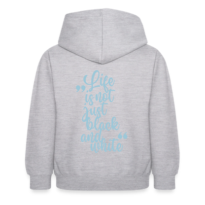 LiNBW. Crew Hoodie Life is not just black and white Edition Blue - LiNBW.