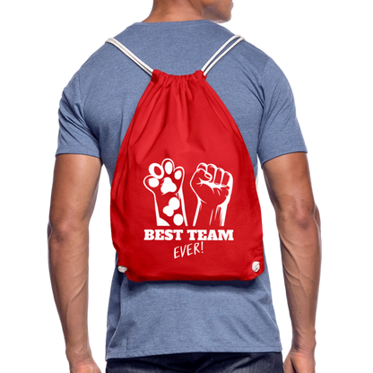 Best Team Ever Turnbeutel White Edition - LiNBW.