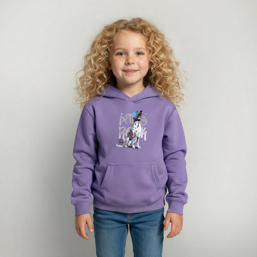 Boa's Hoodie Let's Rock - Lavendel