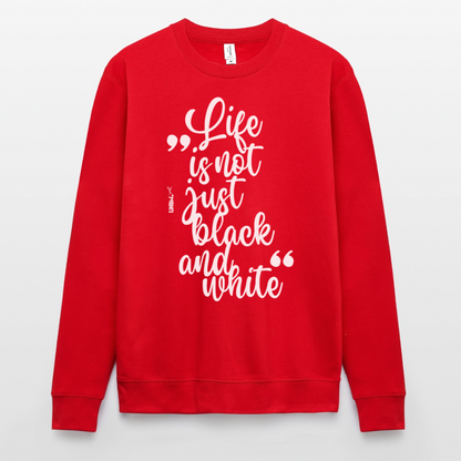 Life is not just black and white Classic Pullover White Edition - LiNBW.