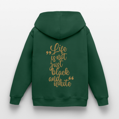 LiNBW. Crew Hoodie Life is not just black and white Edition Brown - LiNBW.