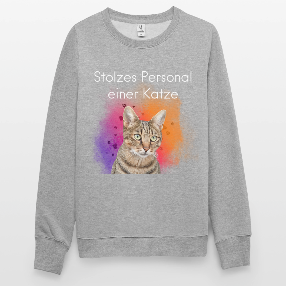 Pedro's Classic Pullover Stolzes Personal einer Katze White Edition - LiNBW.