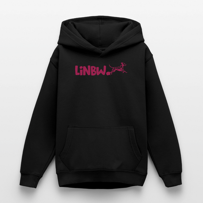 LiNBW. Crew Hoodie Life is not just black and white Edition Pink - LiNBW.