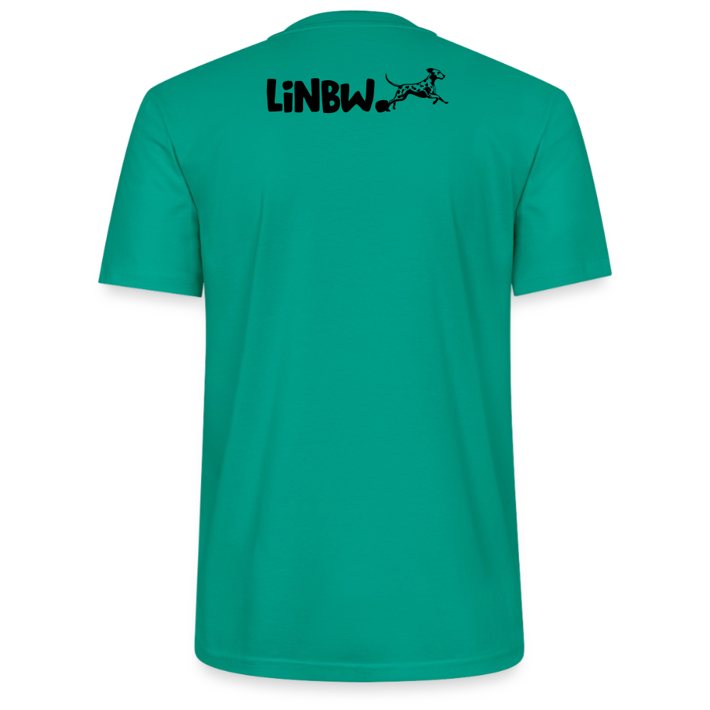 Life is not just black and white Unisex T-Shirt Premium Black Edition - Blaugrün