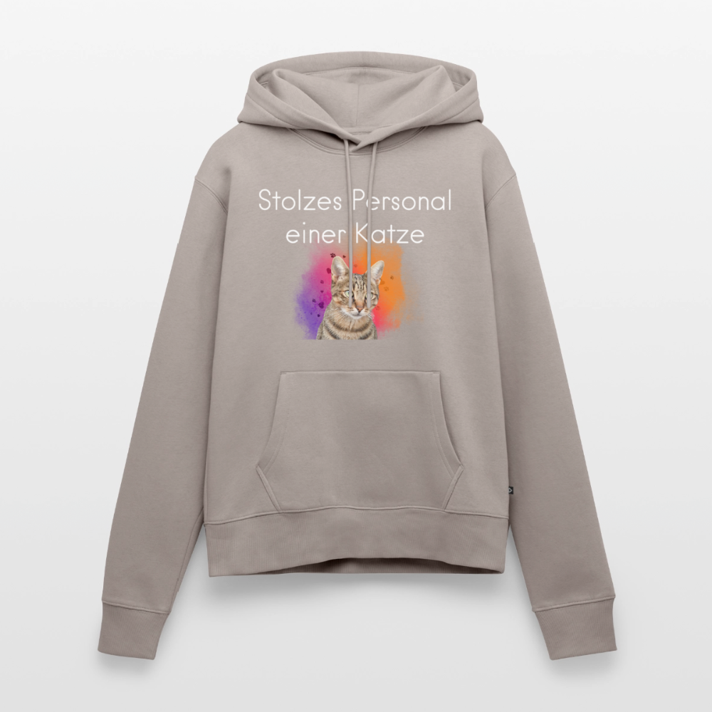 Pedro's Hoodie Stolzes Personal einer Katze White Edition - Taupe