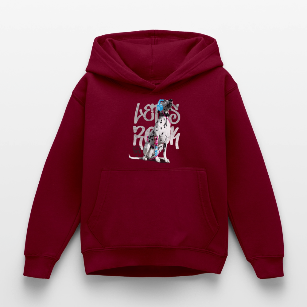 Boa's Hoodie Let's Rock - Bordeaux