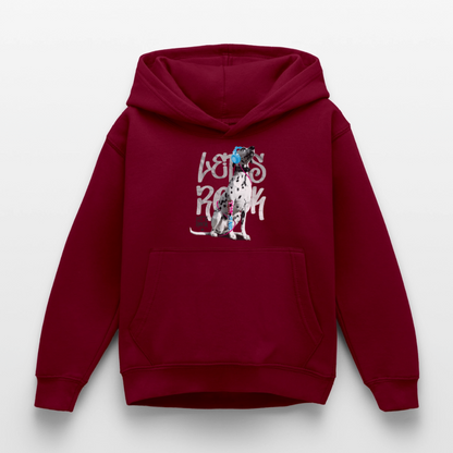 Boa's Hoodie Let's Rock - Bordeaux