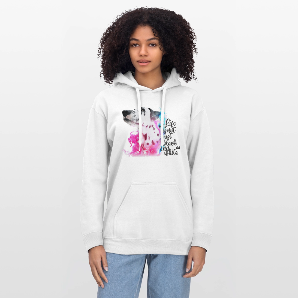Boa's Hoodie Splash Life is not just black and white Edition Black - LiNBW.