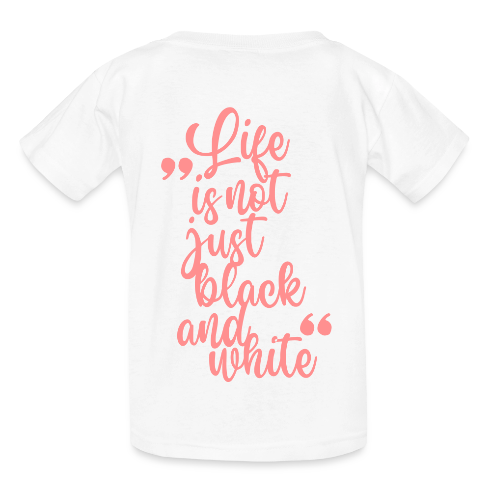 LiNBW. Crew T-Shirt Pink Edition Life is not just black and white - LiNBW.