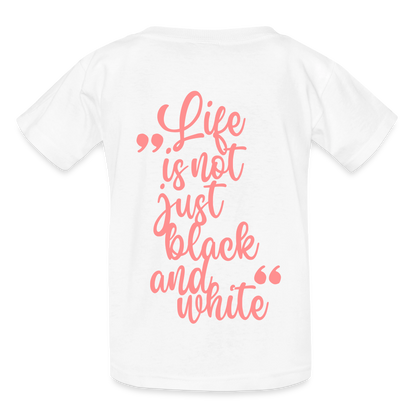 LiNBW. Crew T-Shirt Pink Edition Life is not just black and white - LiNBW.