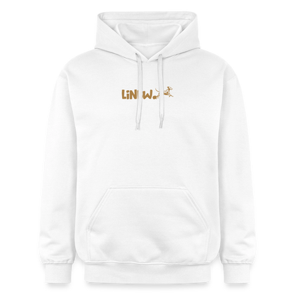 LiNBW. Crew Hoodie Brown Edition Life is not just black and white - Weiß