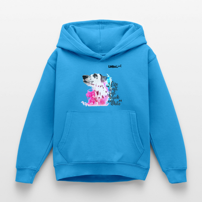 Boa's Hoodie Splash Life is not just black and white Edition Black - LiNBW.