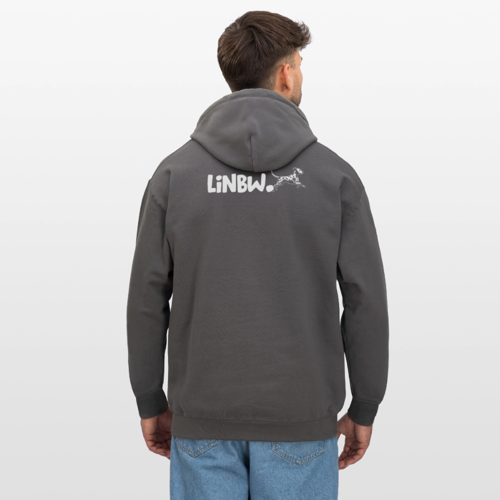 Life is not just black and white Hoodie White Edition - Dunkelgrau