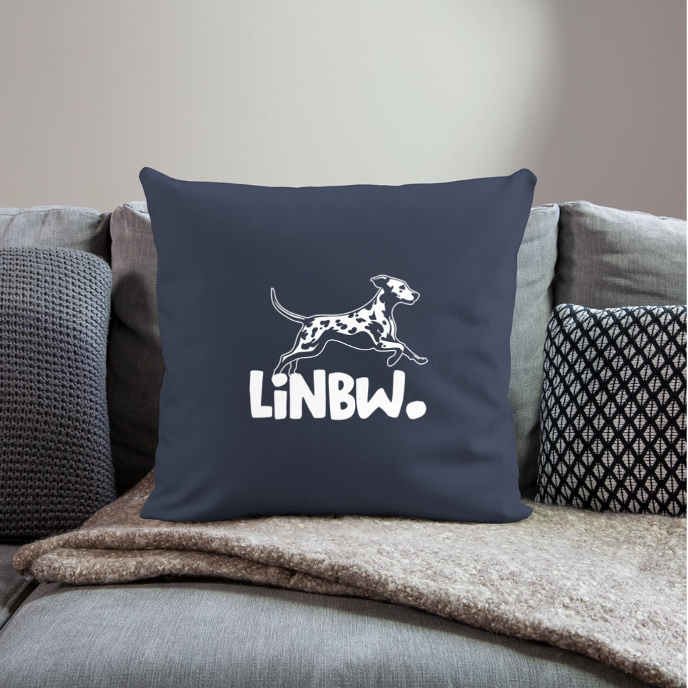LiNBW. Kissen White Edition - Navy