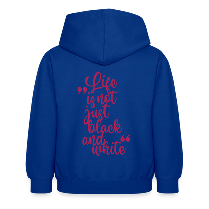 LiNBW. Crew Hoodie Life is not just black and white Edition Pink - LiNBW.