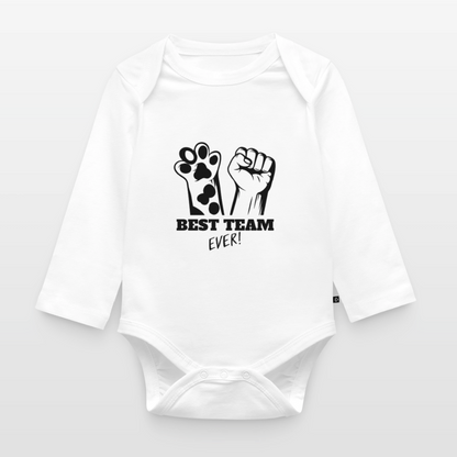 Best Team Ever Langarm-Body - Weiß