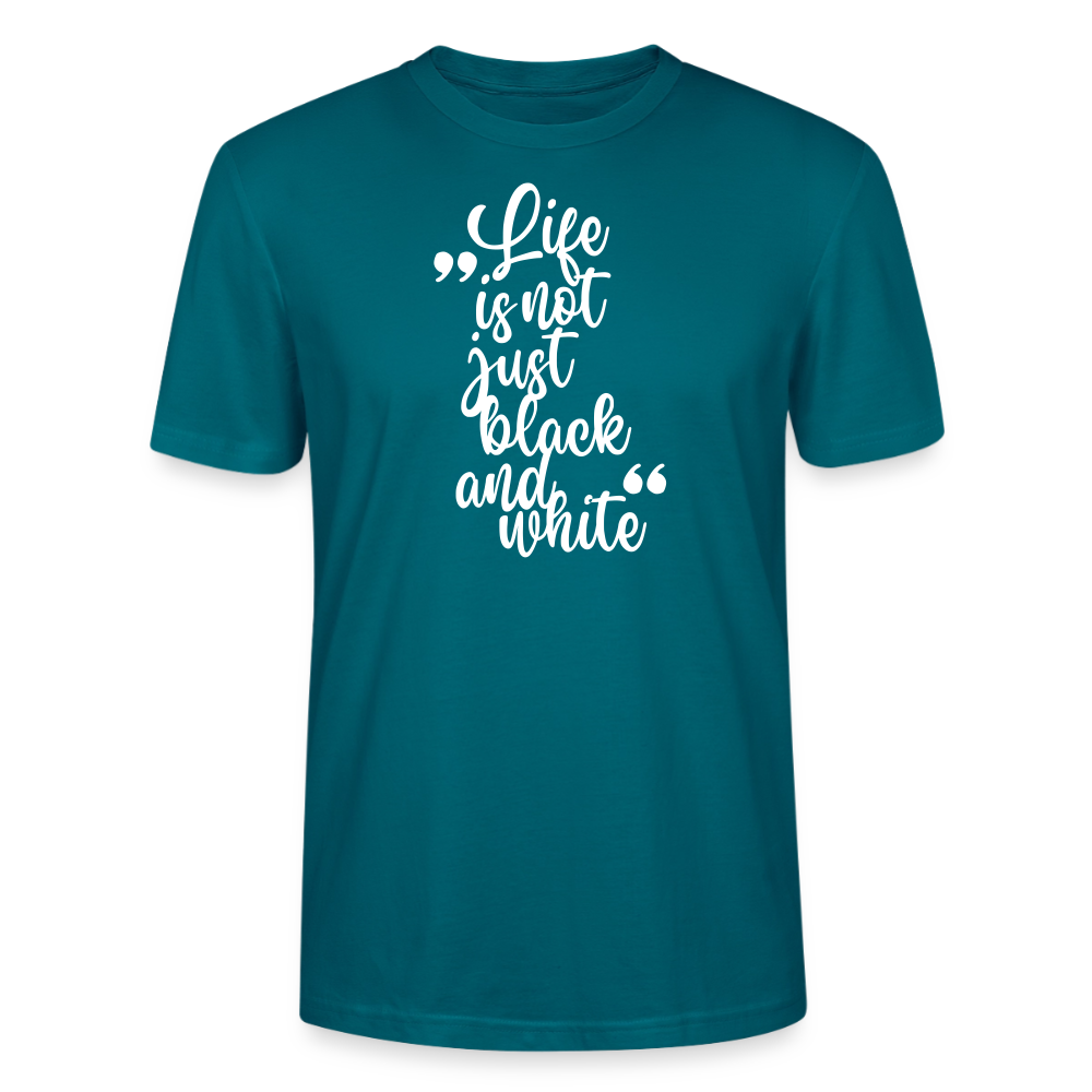Life is not just black and white Unisex T-Shirt Premium White Edition - LiNBW.