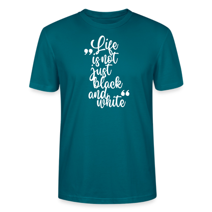 Life is not just black and white Unisex T-Shirt Premium White Edition - LiNBW.