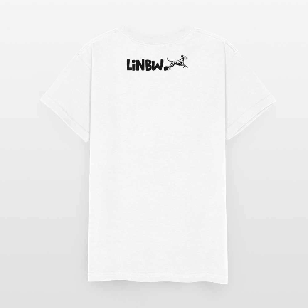 Boa's T-Shirt Splash Black Edition Life is not just black and white - Weiß