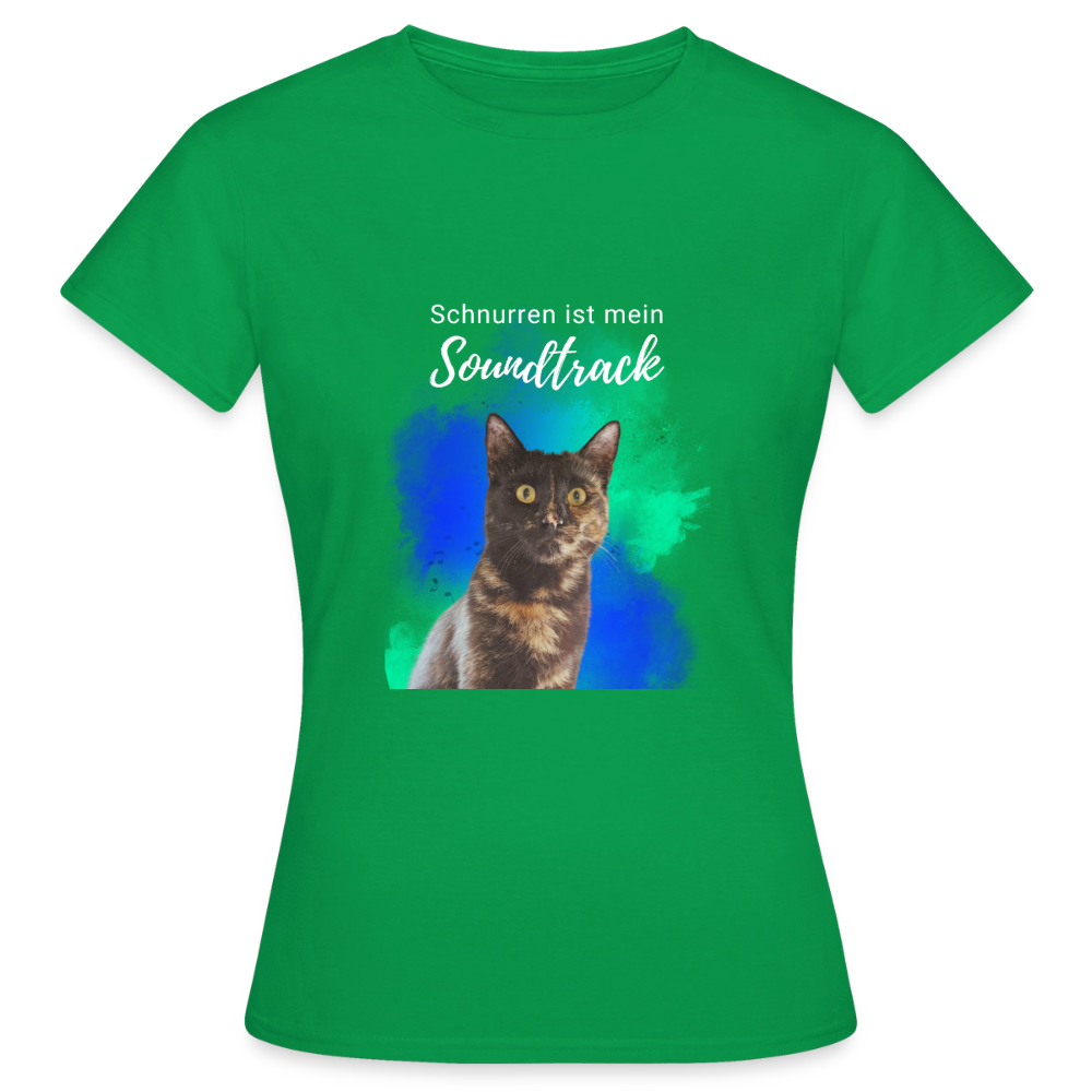 Nala's T-Shirt Schnurren ist mein Soundtrack White Edition - Kelly Green