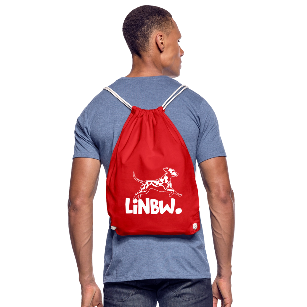LiNBW. Turnbeutel White Edition - Rot