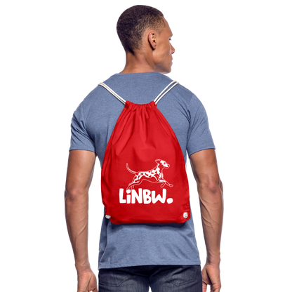 LiNBW. Turnbeutel White Edition - Rot