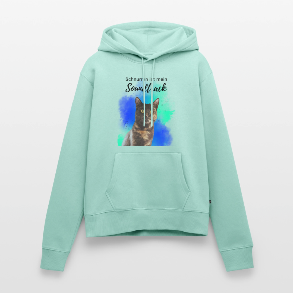 Nala's Hoodie Schnurren ist mein Soundtrack Black Edition - Mint 