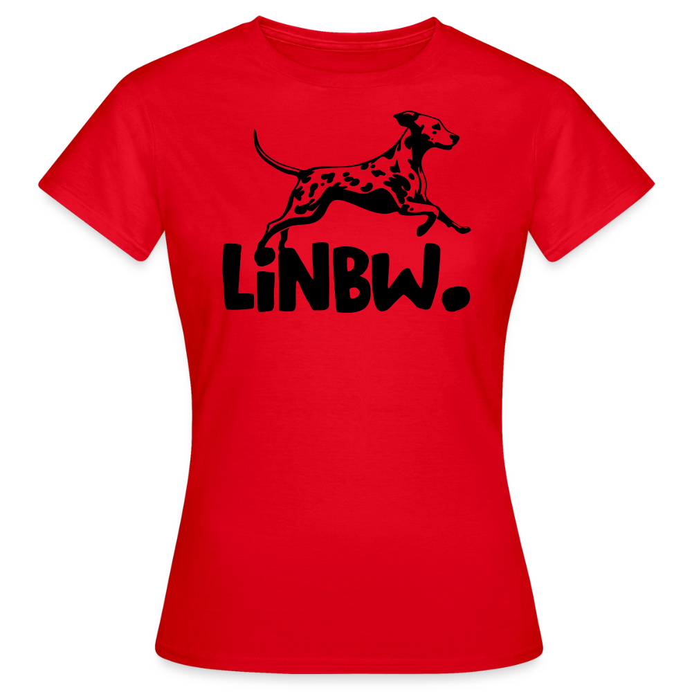 LiNBW. T-Shirt Black Edition - Rot