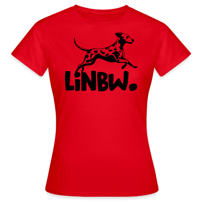 LiNBW. T-Shirt Black Edition - Rot