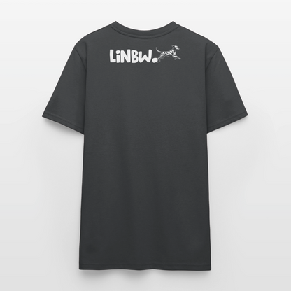 Life is not just black and white – Bio-Baumwollshirt - Anthrazit