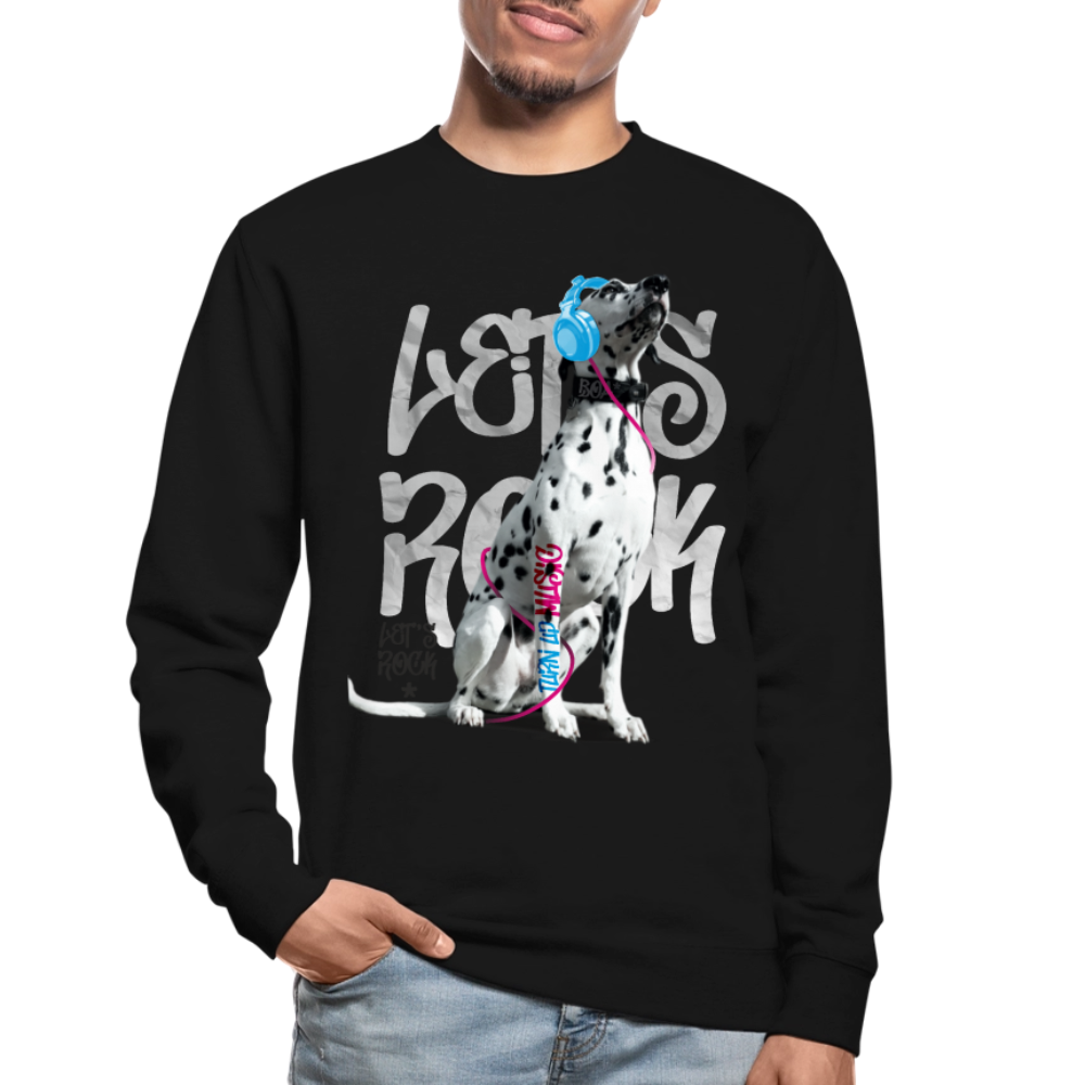 Boa's Classic Pullover Let's Rock - Schwarz
