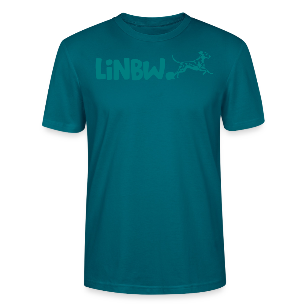 LiNBW. Unisex T-Shirt Premium Crew Blue Edition Life is not just black and white - LiNBW.