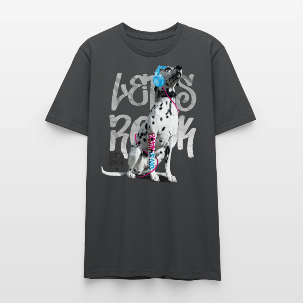 Boa's Unisex T-Shirt Premium Let's Rock - Anthrazit