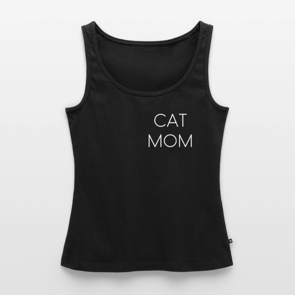 Pedro´s Tank Top Premium Stolzes Personal einer Katze CAT MOM Black Edition - Schwarz