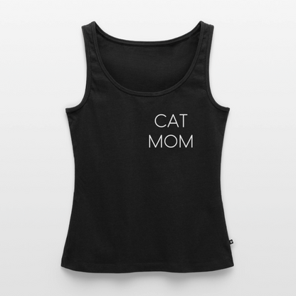 Pedro´s Tank Top Premium Stolzes Personal einer Katze CAT MOM Black Edition - Schwarz